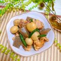 にｬん吉♡'s cooksnap of when they made さといも※鶏肉※こんにゃくの煮物.