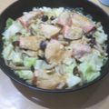 ラリー＆サラ's cooksnap of when they made 簡単！鮭の味噌マヨチャンチャン.