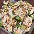 mioly's cooksnap of when they made 超簡単♪きゅうりとささみのさっぱり和え♪.