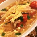 romaric's cooksnap of when they made トマトと卵のジンジャースープ.