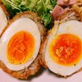みほほえ's cooksnap of when they made お弁当にも♡茹で卵の豚肉巻きフライ.