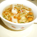 白いぐれーぷ's cooksnap of when they made かに缶となめことお豆腐の中華風ｽｰﾌﾟ.