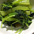 むぎむぎ子's cooksnap of when they made 簡単✿副菜♬小松菜ともやし 豆苗のお浸し.