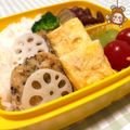 もぐもぐ人's cooksnap of when they made とり挽き肉のゆかりハンバーグ★簡単お弁当.