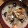 ルルルるか☆'s cooksnap of when they made 簡単♡鮭の豆乳スープ♡.