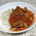 Akosua's cooksnap of when they made トマト缶で作るハヤシライスソース.