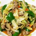☆えみらん☆'s cooksnap of when they made コチュジャンで♪辛くない牛肉野菜炒め☆.