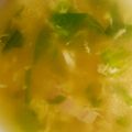 うめはうめー's cooksnap of when they made 外葉捨てないで！レタスのふわとろスープ.