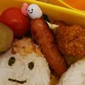 eiyoushi's cooksnap of when they made ❁お弁当に❁ウィンナーさしただけ❁.