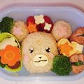 ゆあわこ's cooksnap of when they made キャラ弁☆プリキュア☆モフルン.