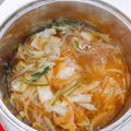 ☆かつもも☆'s cooksnap of when they made 韓国風ピリ辛野菜スープ.