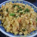miyuki12's cooksnap of when they made 卯の花入り人参シリシリ.