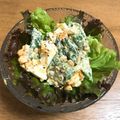 ☆mina45★'s cooksnap of when they made おくらとゆで卵のマヨマスタードサラダ.
