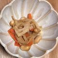 emk777's cooksnap of when they made 切り干し大根と蓮根の煮物.