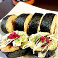 えりこは's cooksnap of when they made お好み焼きの海苔巻き.