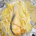 のんぴ☆♪'s cooksnap of when they made 超簡単 鮭のこっくり甘辛ホイル焼き.