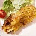 料理修行中♡'s cooksnap of when they made 鮭のムニエル☆カリカリじゃが芋衣.