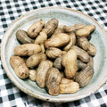 まぶたん's cooksnap of when they made 朝採りピーナッツ(生)の塩茹.