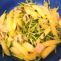 いわのすけ's cooksnap of when they made 新じゃがと豆苗の炒め物♬.