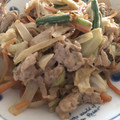 クックZ8J4H4☆'s cooksnap of when they made 豚肉とたっぷり野菜のオイマヨ炒め.