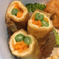 〜tinr～'s cooksnap of when they made 作り置きおかず「うす揚げの野菜巻き煮」.