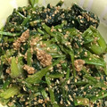 たまぴよ☆'s cooksnap of when they made 三つの調味料で!簡単!ほうれん草ゴマ和え.