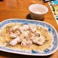 つきたろす's cooksnap of when they made 蒸し鶏のきのこみぞれあんかけ♡.