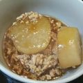 カーシャ0606's cooksnap of when they made 圧力鍋で大根のそぼろ煮☆.