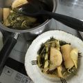 キャビィーママ's cooksnap of when they made 大根とチンゲン菜の煮付け.