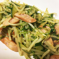がちゃ29's cooksnap of when they made もやしとキュウリの炒めもの〜カレー風味〜.
