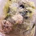 クック39J0YM☆'s cooksnap of when they made 具沢山♡白菜と肉団子春雨スープ.