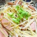 たぬとん's cooksnap of when they made 時短☆ウィンナーとじゃがいもピーマン炒め.