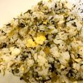 mai＊85's cooksnap of when they made ＊高菜と炒り卵の混ぜご飯＊.