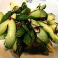 かずりんニャ's cooksnap of when they made ちょこっとあと一品☆きゅうりと塩昆布♪.