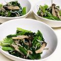 キョーマキ's cooksnap of when they made 小松菜としめじのおひたし.