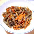 ゆうジュニア's cooksnap of when they made 人参とこんにゃくのきんぴら.