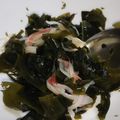 野菜不足のうさぎ's cooksnap of when they made カニかまとワカメのさっぱりポン酢がけ♪.