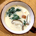 ここおと0615's cooksnap of when they made 茅乃舎だしで簡単 茶碗蒸し本格料亭の味☆.