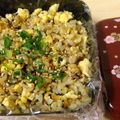 creeeampan's cooksnap of when they made 余ったワカメご飯をチャーハンに♪.