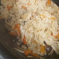 クック5S5GQX☆'s cooksnap of when they made 炊飯器頼みの❤えりんぎ五目炊き込みご飯.