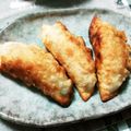 まぶたん's cooksnap of when they made トウモロコシと馬鈴薯のチーズ揚げ餃子.