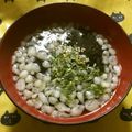 いお。's cooksnap of when they made 天かす消費！手抜きお吸い物.