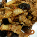 nishimo's cooksnap of when they made 白米に合う☆ひき肉となすの辛旨キムチ炒め.