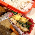 Kuma智's cooksnap of when they made 栄養満点♡小松菜としらすとちくわ玉子炒め.