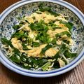 ☆さぶ☆☆'s cooksnap of when they made ＊ニラの卵とじ しらす入り＊.