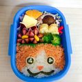 クックJVWML6☆'s cooksnap of when they made キャラ弁 男の子 ジバニャン.
