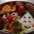 はるきあん's cooksnap of when they made キャラ弁～節分～おにと豆まき弁当♪.