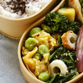 ガメコ's cooksnap of when they made たまごと枝豆の炒め物♥.