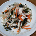 nyaoko♪'s cooksnap of when they made ワカメともやしとササミのナムル.
