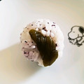 o^o^oayuayu's cooksnap of when they made しば漬けと赤しそのおにぎり.